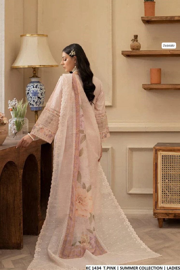 CHARIZMA 3 PC EMBROIDERED LAWN