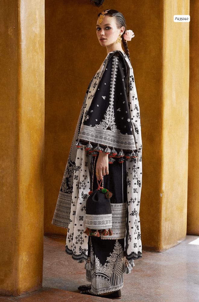 Charizma 3 pc embroidered lawn