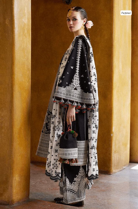 Charizma 3 pc embroidered lawn