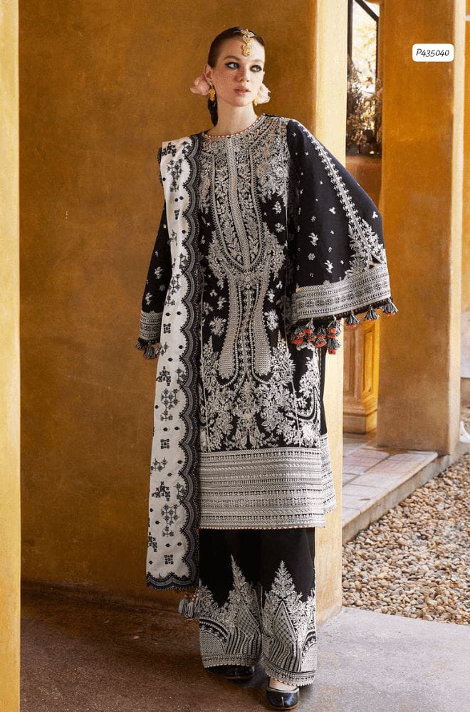 Charizma 3 pc embroidered lawn