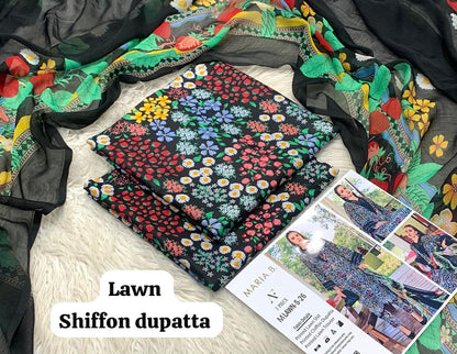 Maria B 3 pc printed Lawn