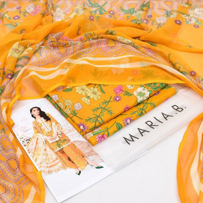 MARIA B 3 pc printed Lawn