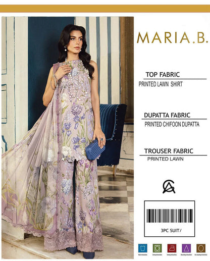 MARIA B 3 pc printed Lawn