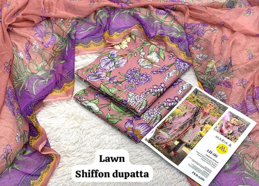 MARIA B 3 pc printed Lawn