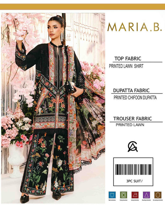 MARIA B 3 pc printed Lawn