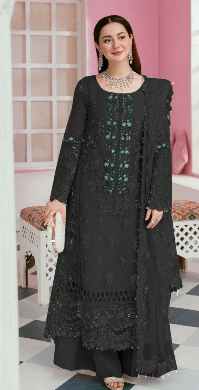 3 PC EMBROIDERED LAWN