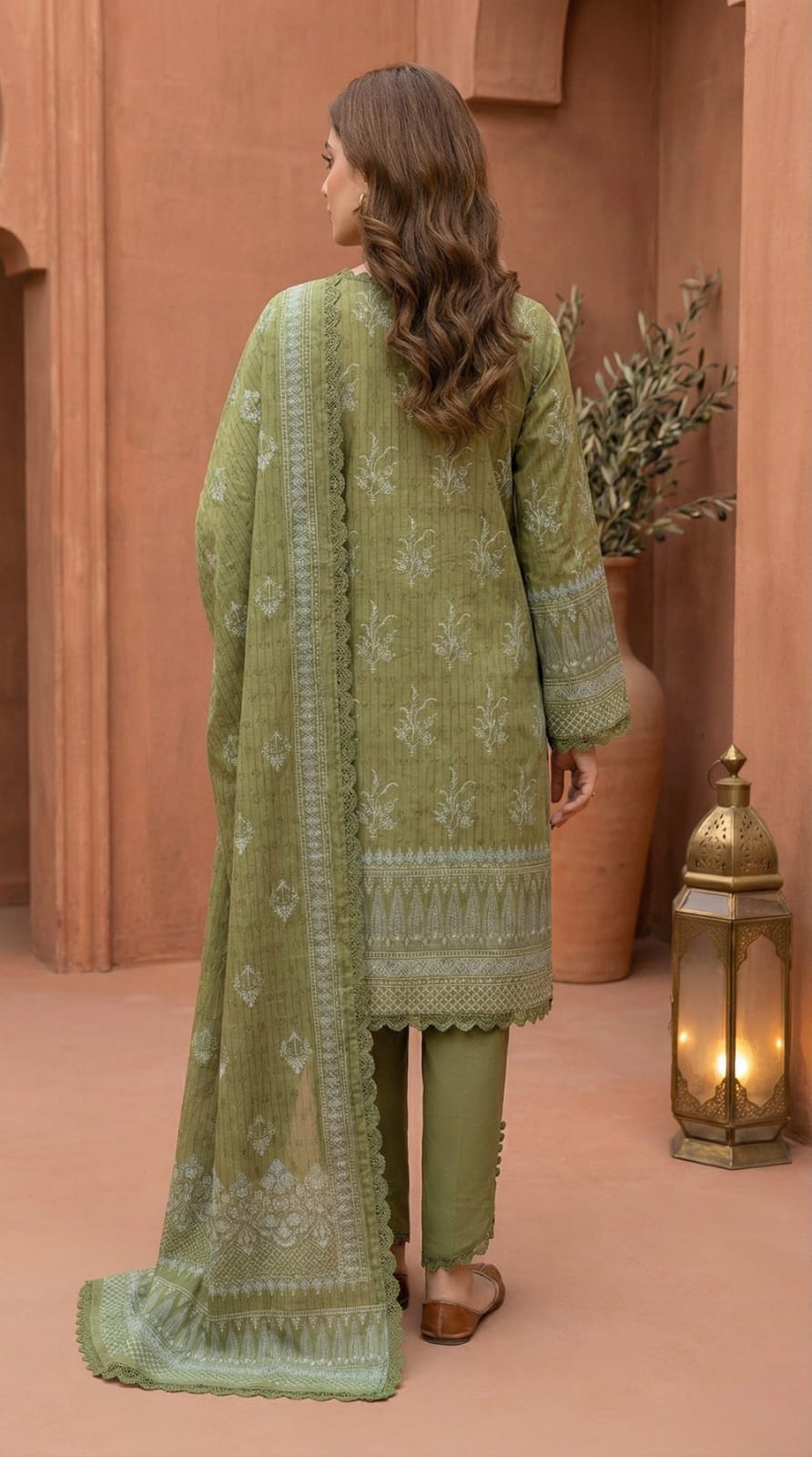 SHANZAY 3 PC PRINTED LAWN